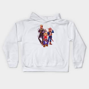 The Queen Of Fighters Special Team Kids Hoodie